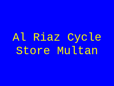 Al Riaz Cycle Store Multan