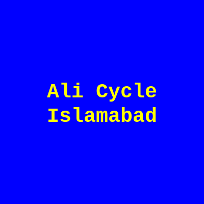 Ali Cycle Islamabad