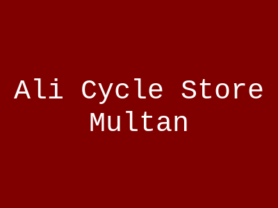 Ali Cycle Store Multan