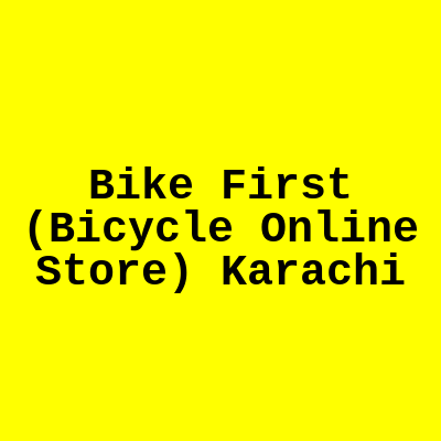 Bike First (Bicycle Online Store) Karachi