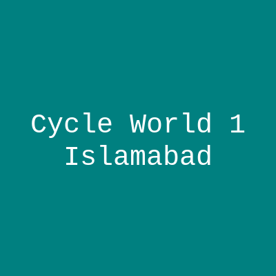 Cycle World 1 Islamabad