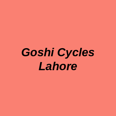 Goshi Cycles Lahore
