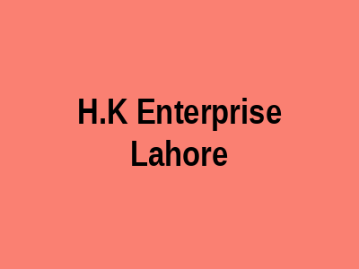 H.K Enterprise Lahore