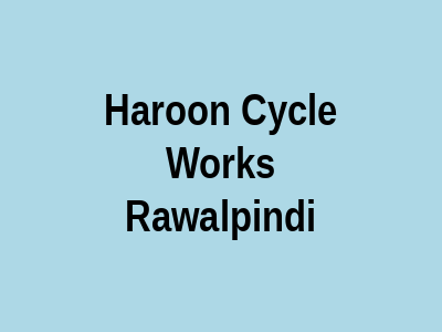 Haroon Cycle Works Rawalpindi