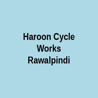 Haroon Cycle Works Rawalpindi