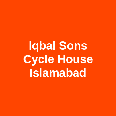 Iqbal Sons Cycle House Islamabad