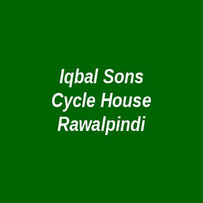 Iqbal Sons Cycle House Rawalpindi