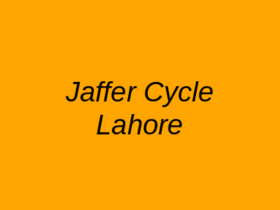 Jaffer Cycle Lahore
