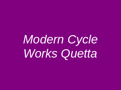 Modern Cycle Works Quetta