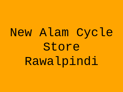 New Alam Cycle Store Rawalpindi