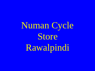 Numan Cycle Store Rawalpindi