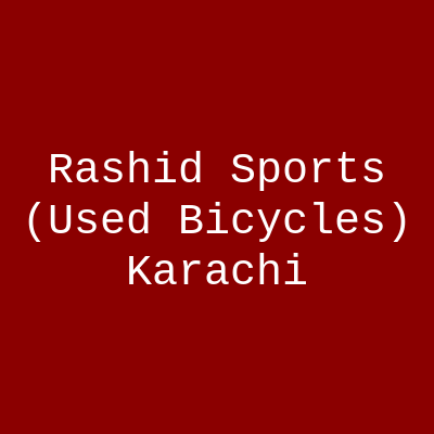 Rashid Sports (used bicycles) Karachi
