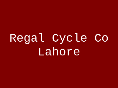 Regal Cycle Co Lahore